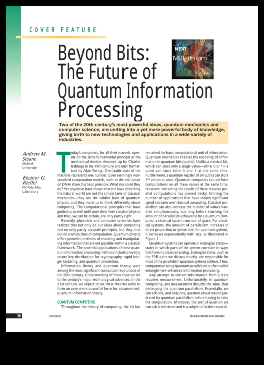 Quantum Computing The Future of Beyond Bits 4 Beyond Bits: Shaping Tomorrow με προηγμένες λύσεις Quantum Computing